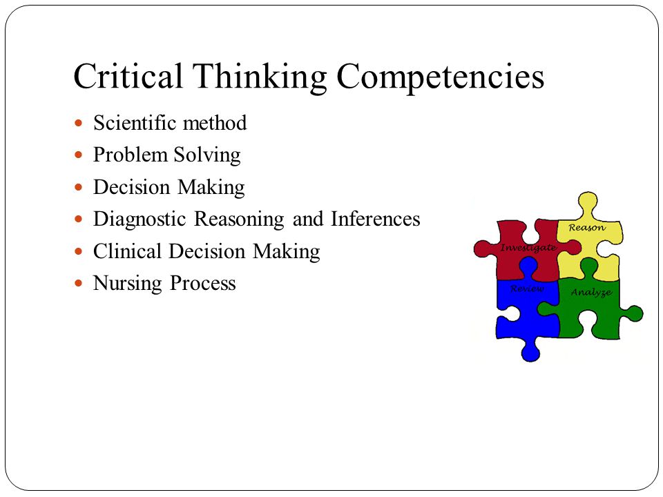 Critical Thinking and Nursing